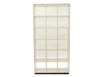 Libreria in Laminato Bianco