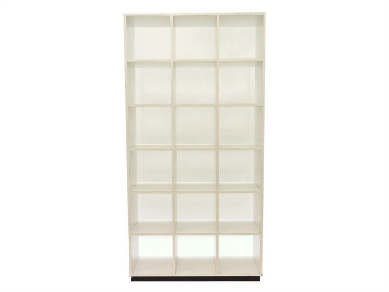 Libreria in Laminato Bianco