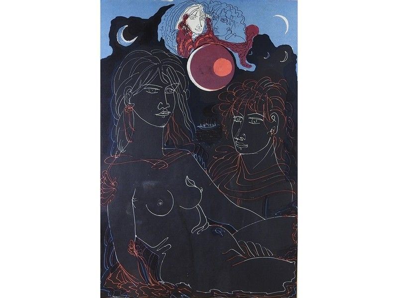 Tono Zancanaro (1906-1985) Giulietta e Romeo