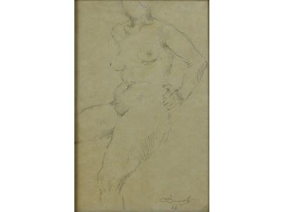 Ritratto Maschile e Studio di Nudo