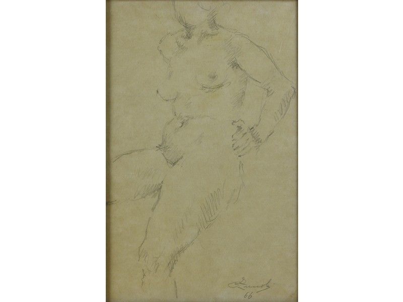 Ritratto Maschile e Studio di Nudo
