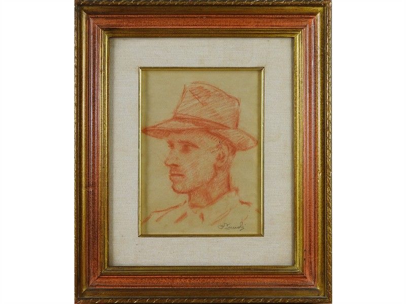 Ritratto Maschile e Studio di Nudo