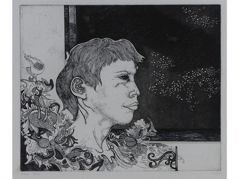 Ritratto Maschile e Luca 1971