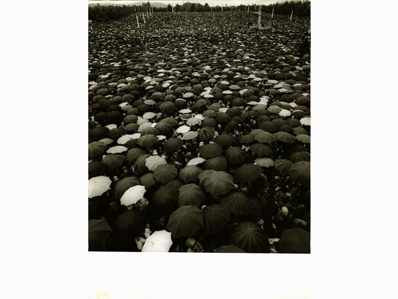 Mario De Biasi - Folla a Fatima 1967