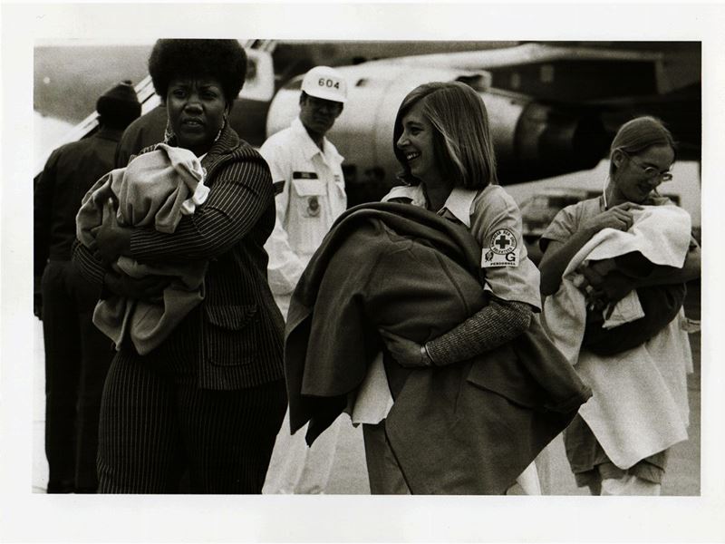 Wayne Miller - Vietnamese Orphans Arriving in Usa 1975