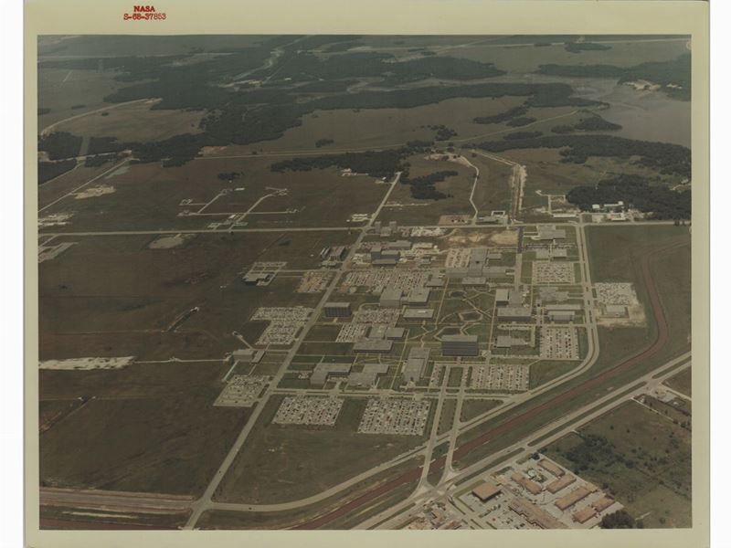Nasa - Msc (manned Spacecraft Center) Aerial View 1968