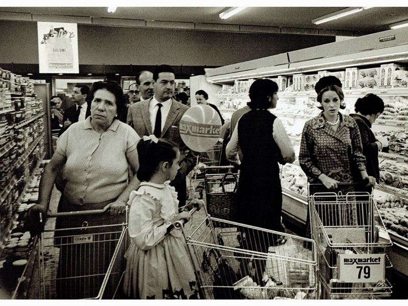 Cesare Colombo - Al Supermercato 1970