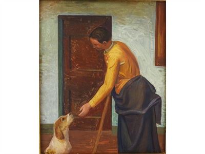 L'amico Fedele (il Cane e la Sciancata-la Paralitica) 1938 Circa