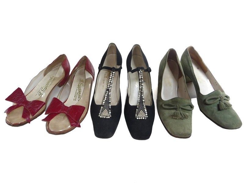 Lotto di Tre Paia di Scarpe