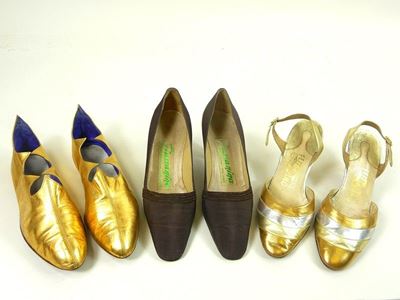 Lotto di Tre Paia di Scarpe