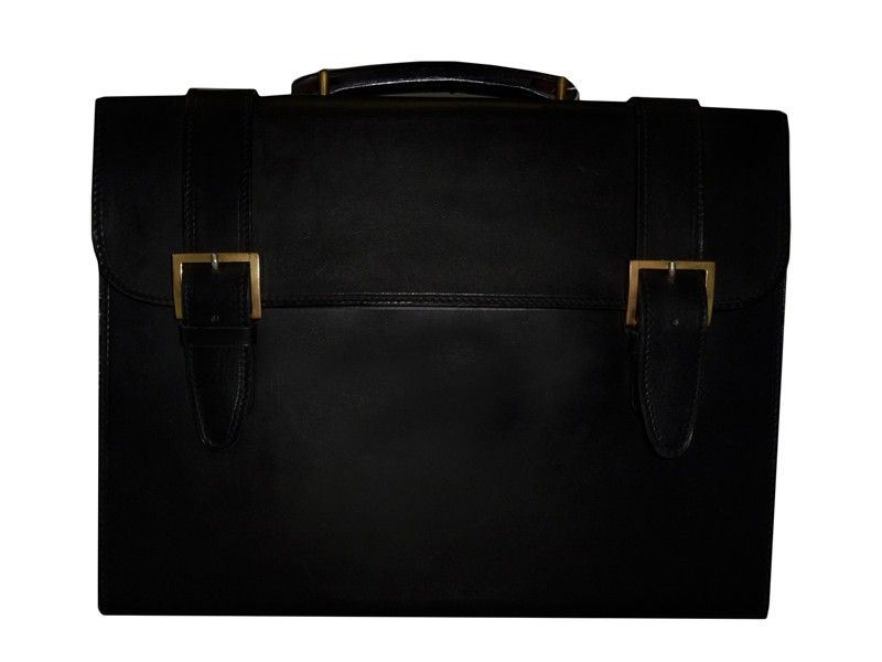Valigetta Necessaire da Uomo in Pelle Nera
