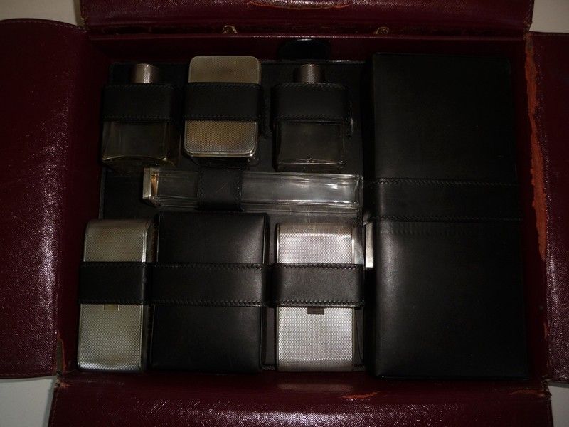 Valigetta Necessaire da Uomo in Pelle Nera