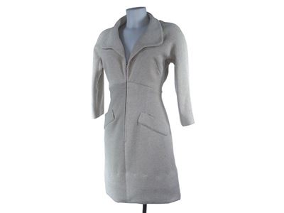 Abito in Lana Beige