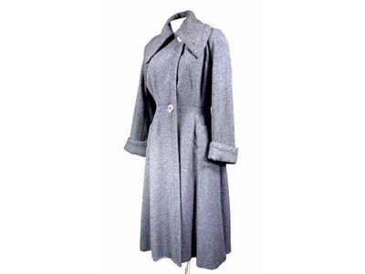 Cappotto in Lana Grigia