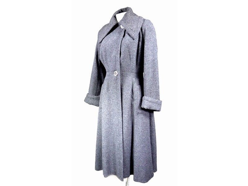 Cappotto in Lana Grigia