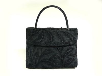 Borsa in Tessuto Nero