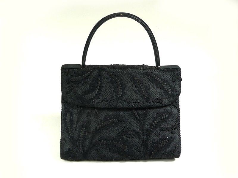 Borsa in Tessuto Nero