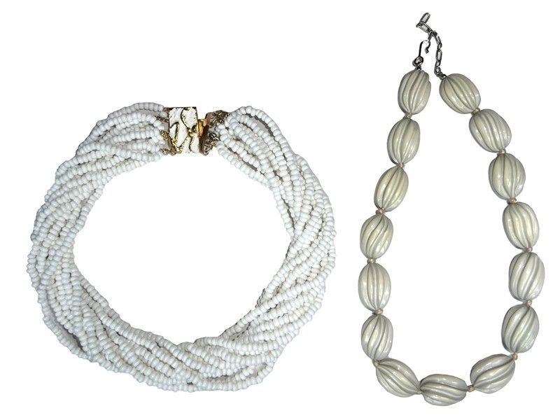 Lotto di Due Collane Bijoux