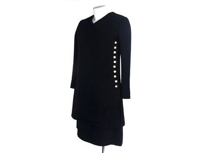 Tailleur in Crãªpe Nero