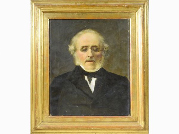 Scuola toscana della fine del XIX secolo - Portrait of Gino Capponi