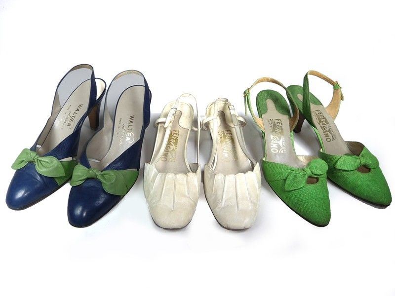 Lotto Composto da Tre Paia di Scarpe