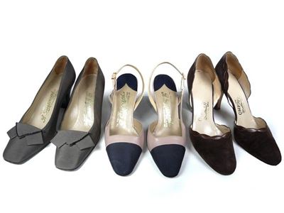 Lotto di Tre Paia di Scarpe