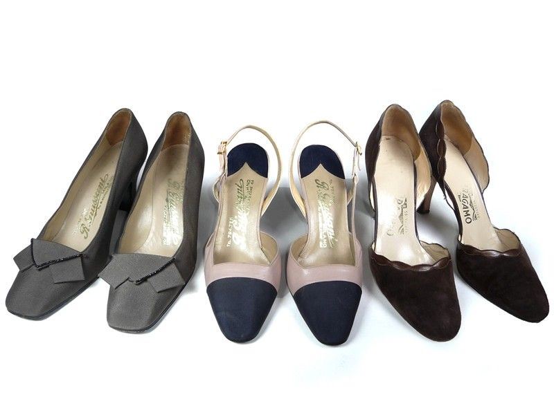 Lotto di Tre Paia di Scarpe