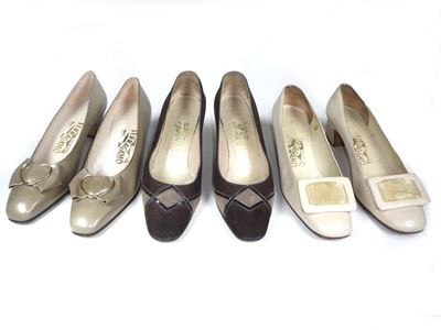 Lotto di Tre Paia di Scarpe