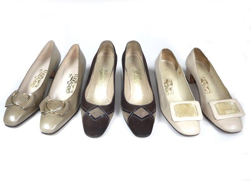 Lotto di Tre Paia di Scarpe