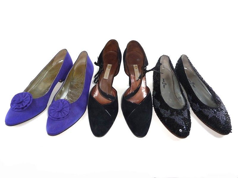 Lotto di Tre Paia di Scarpe