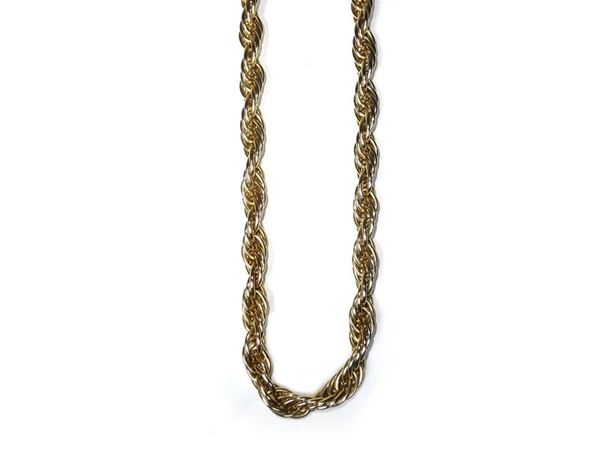 Golden metal Necklaces and Belt
