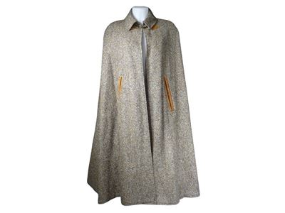 Mantella in Tweed Marrone