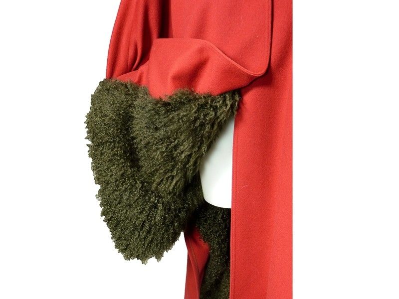 Mantella in Lana Rossa