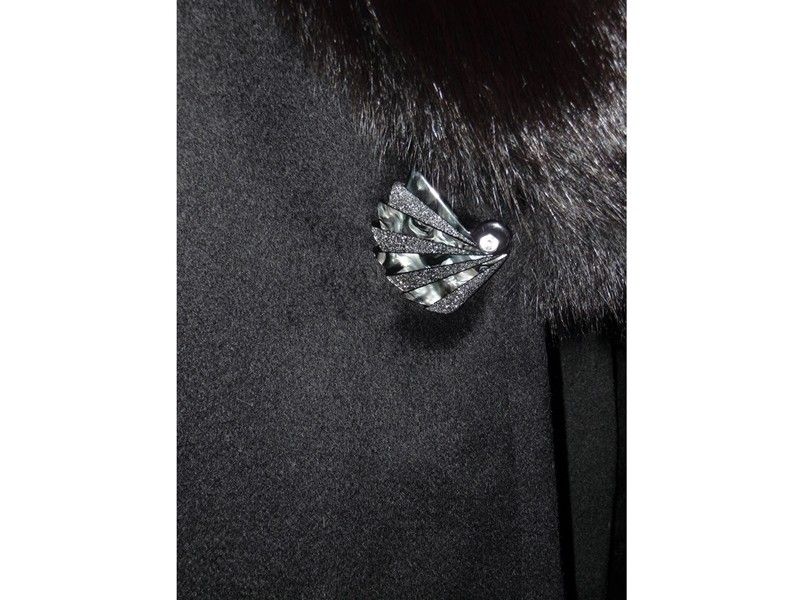 Cappotto in Cashmere Nero