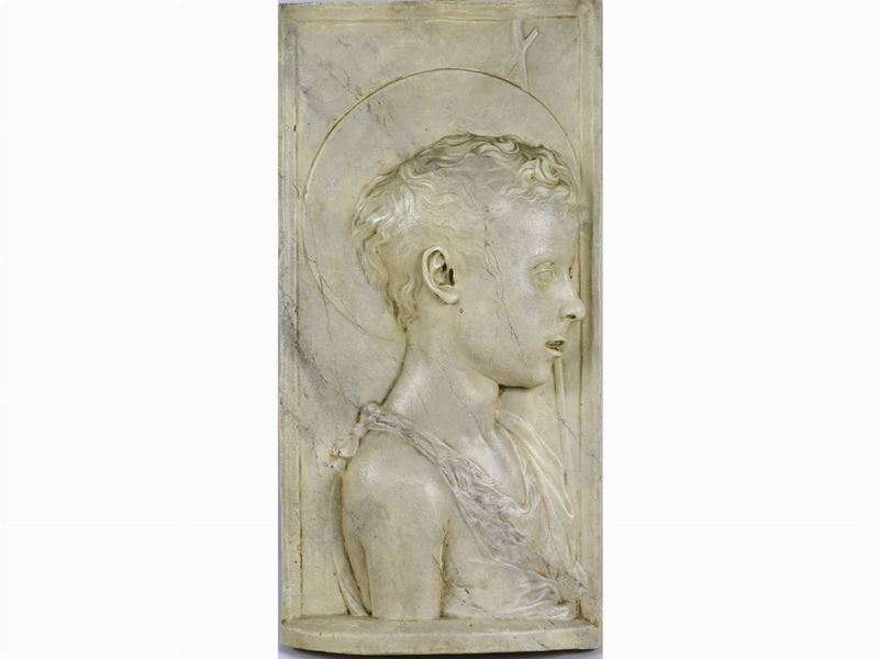 Placca in Terracotta Ad Altorilievo