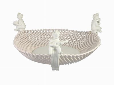 Alzata Centrotavola in Biscuit
