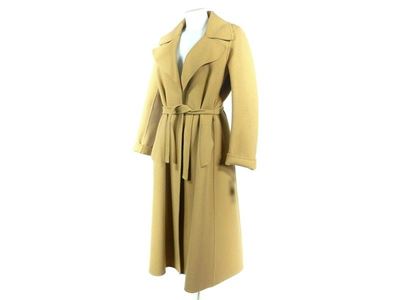 Cappotto in Panno Color Cammello