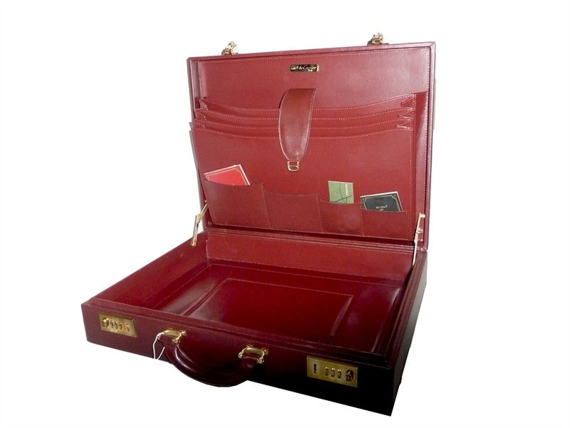 Valigetta di Pelle Rossa