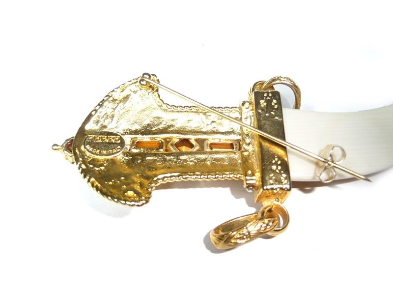 Parure Bijoux in Metallo Dorato, Resina e Strass Colorati