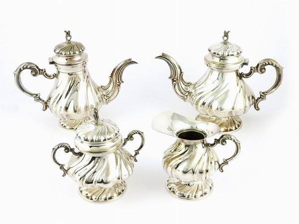 Silver Tea and Coffee Set  - Auction Déballage: Interiors and Curiosities - I - Maison Bibelot - Casa d'Aste Firenze - Milano