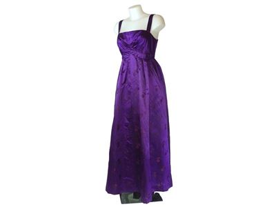 Completo in Seta Orientale Viola e Rosa