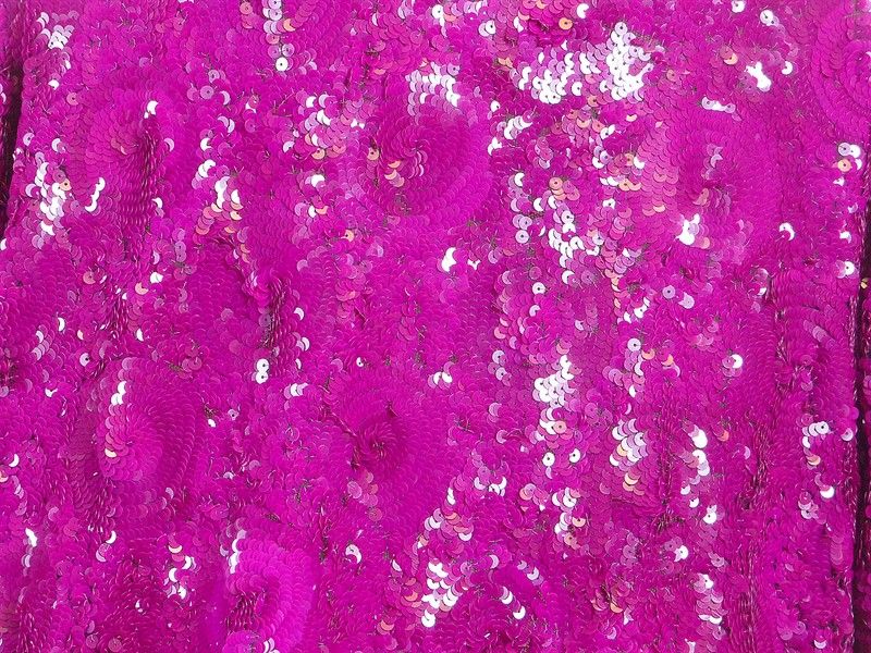 Giacchino in Paillettes Rosa e Blu