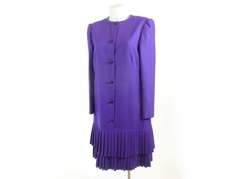 Abito in Lana Viola