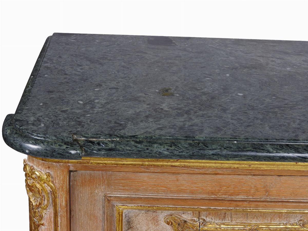 Coppia di Credenze in Rovere Grezzo Decapato
