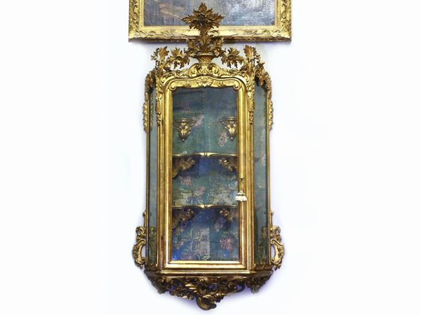 Giltwood Wall Cabinet  - Auction Curiosities from the Home of a Collector - III - Maison Bibelot - Casa d'Aste Firenze - Milano