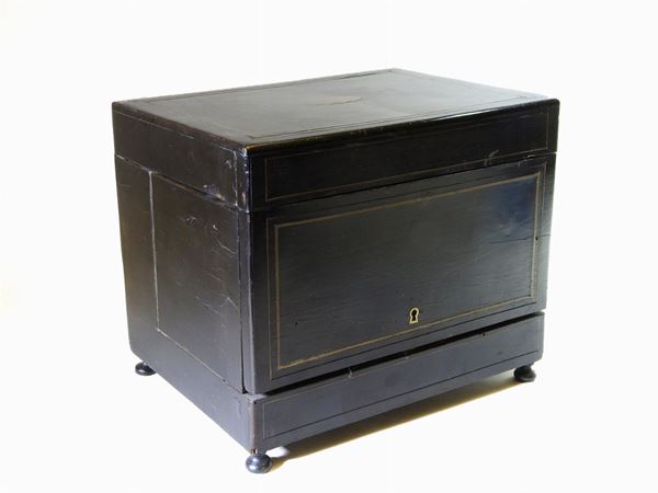 Ebonized Wooden Liqueur Box