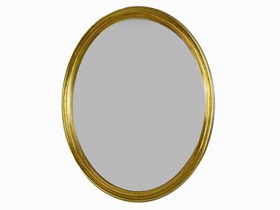 Grande Specchiera in Legno Dorato