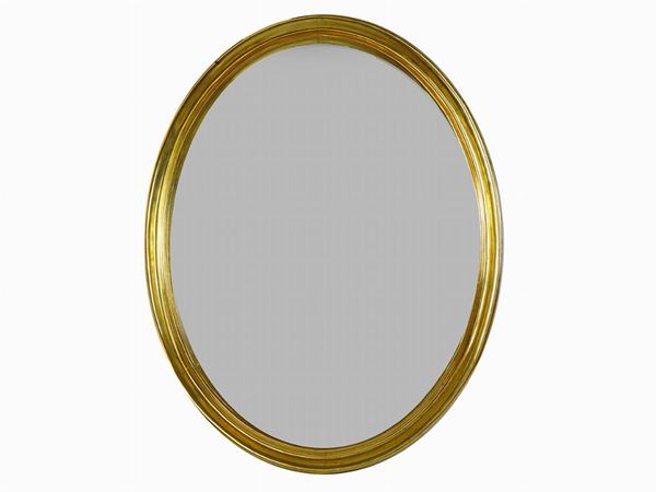 Oval Giltwood Mirror
