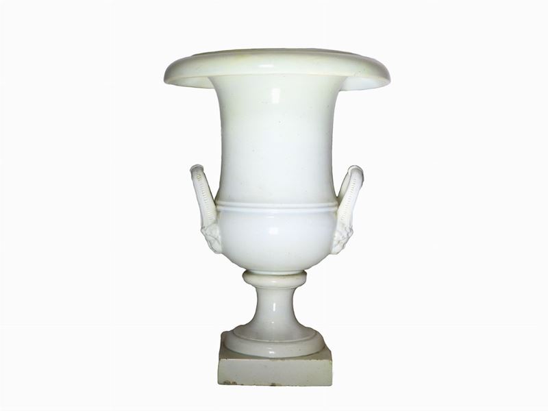 Vaso a Cratere in Terraglia