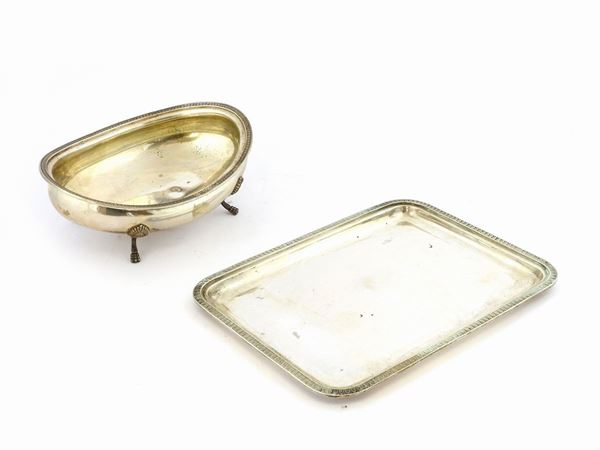 Lotto di oggetti in argento  - Asta Curiosità dalla dimora di un collezionista - III - Maison Bibelot - Casa d'Aste Firenze - Milano